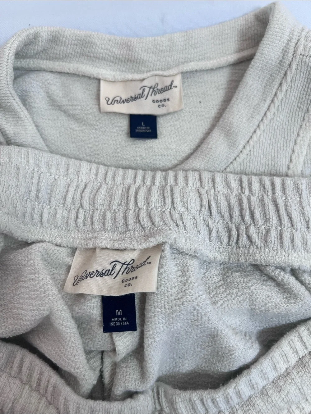 Universal Thread Cream Waffle Knit Lounge Set - Picture 2 of 10